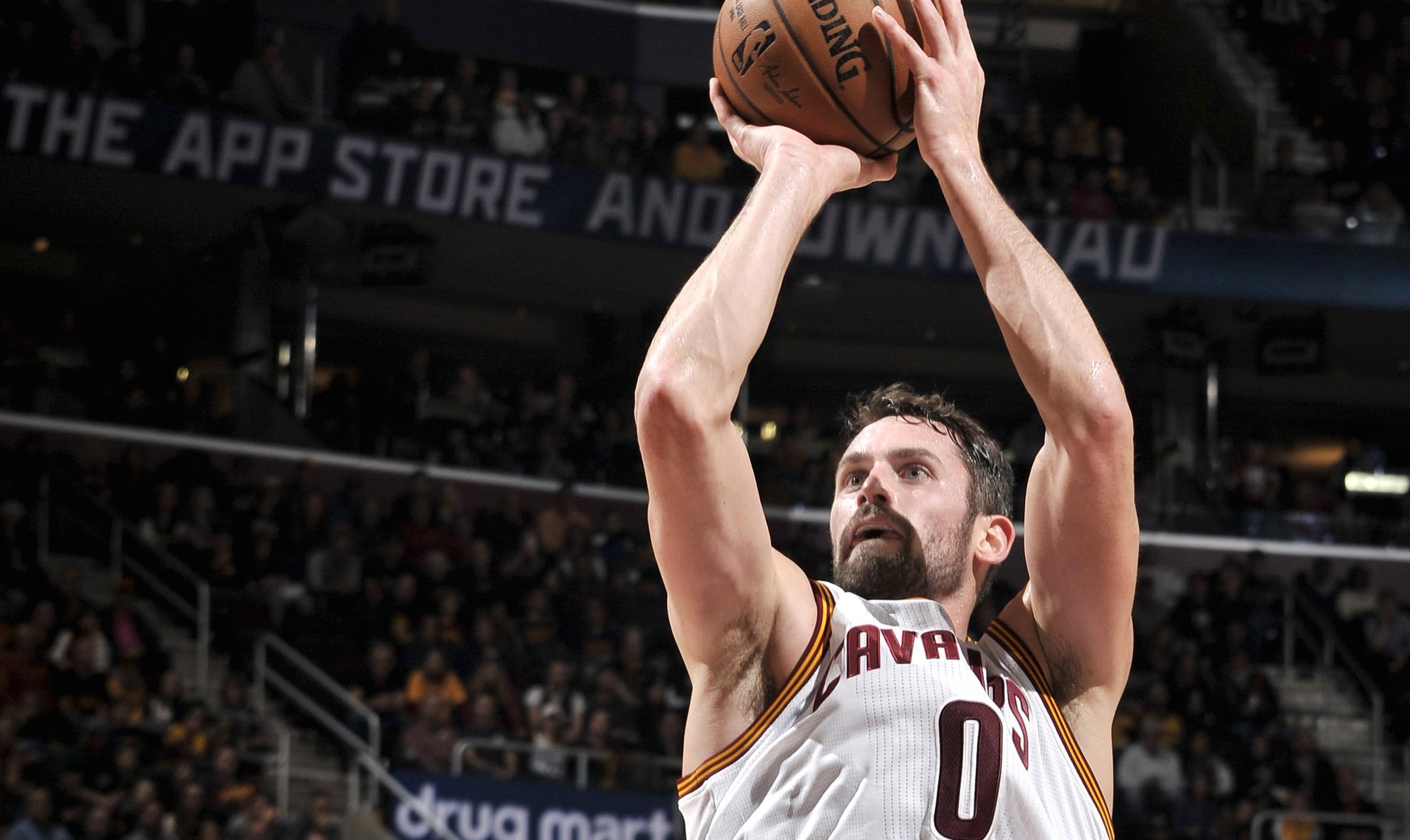 Kevin Love ghi được 15 quả 3 điểm trong 2 game gần nhất