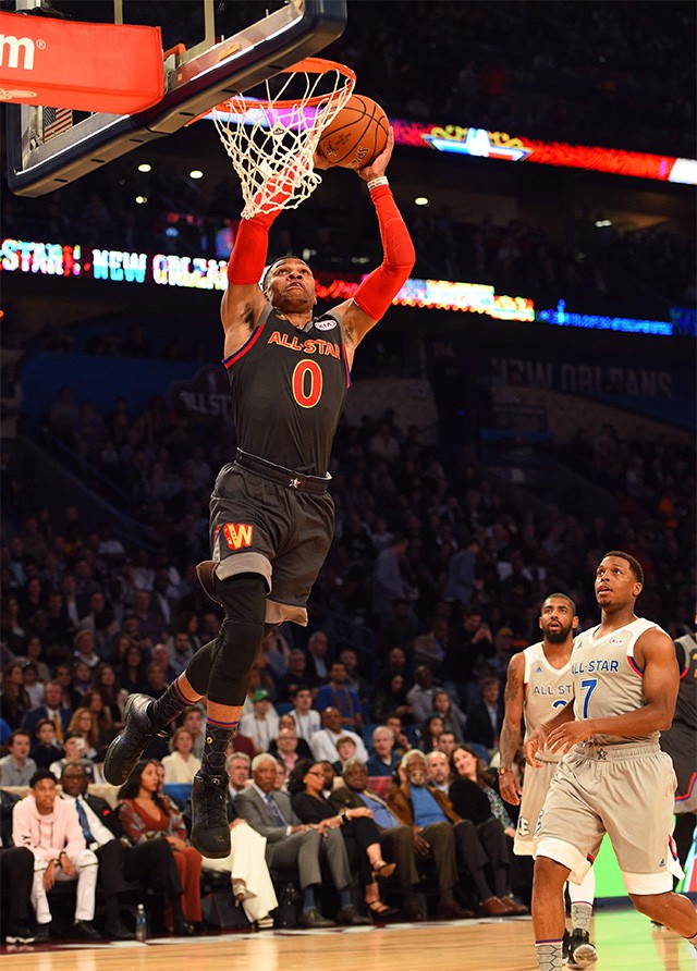 màn phối hợp Alley-oop ngọt ngào được chờ đợi giữa Kevin Durant và Russell Westbrook