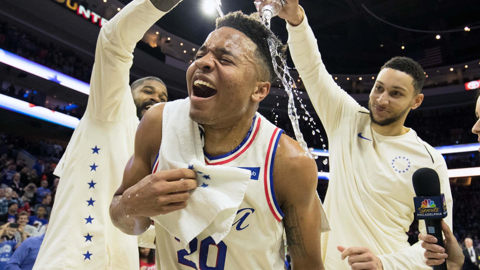 Kinh nghiệm là điều duy nhất còn thiếu với đội hình trẻ của Sixers.