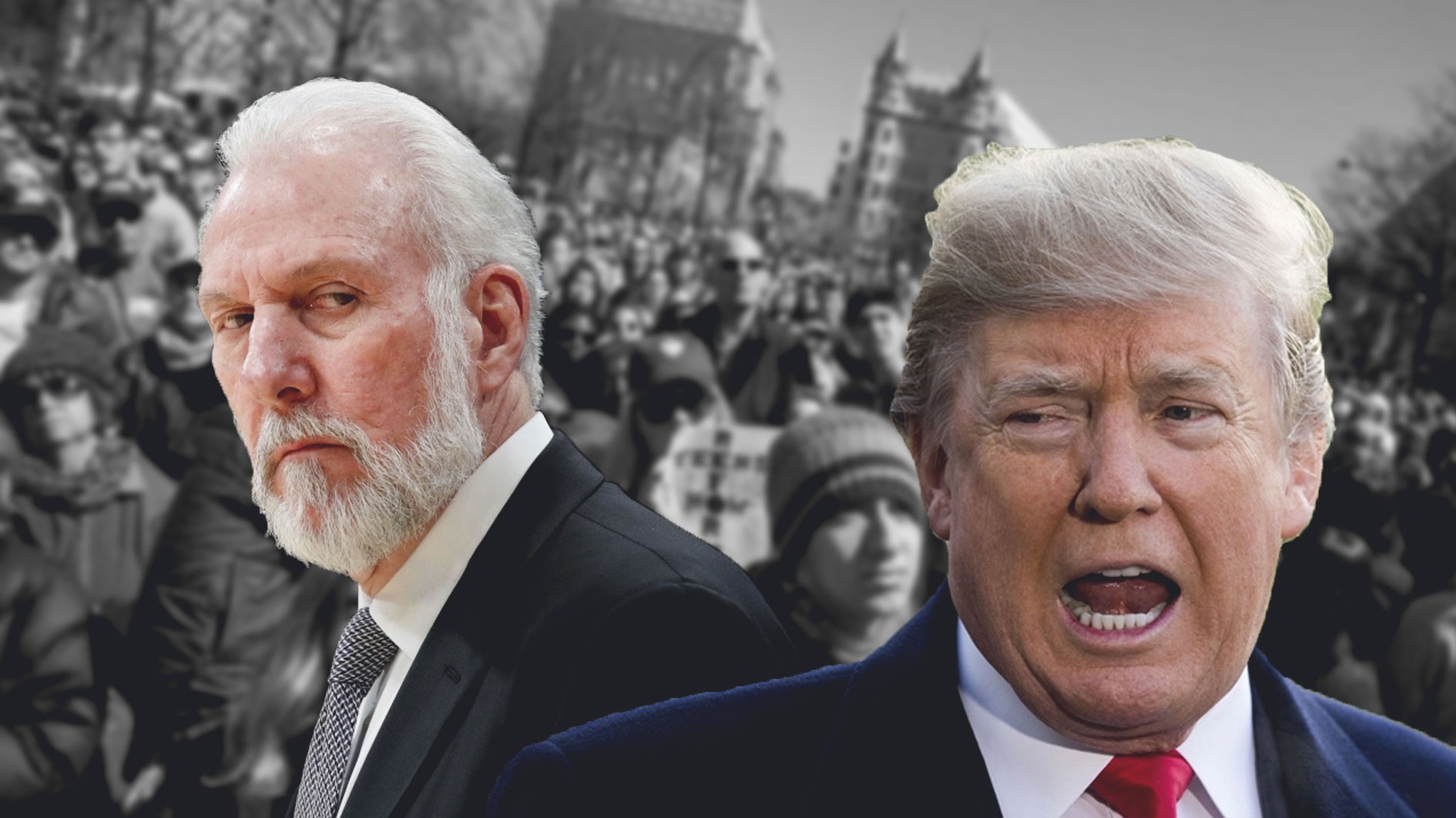 Popovich lại đả kích tổng thống Trump sau sự kiện tuần hành March For Our Lives.