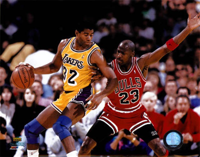 Jordan phát triển tài năng sớm nhưng thường để tuột danh hiệu MVP vào tay Magic Johnson.