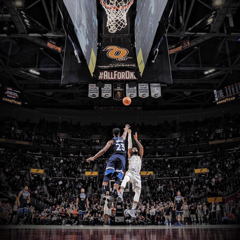 Liệu đây có thực sự là cú ném sẽ xoay chuyển cả mùa giải của Cleveland Cavaliers?