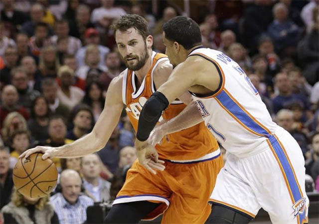 Kevin Love lại bị cái lưng hành hạ