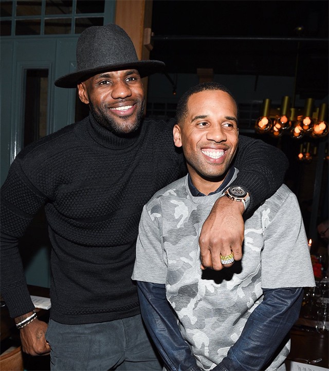 Maverick Carter và LeBron James