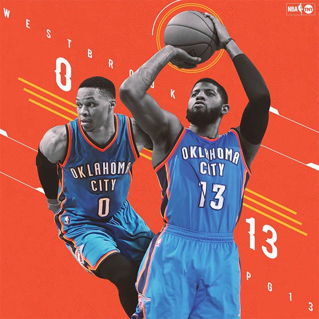 Cả George lẫn Westbrook đều là những ngôi sao có tham vọng vô địch.