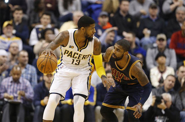 Paul George hay Kyrie Irving thì lại phàn nàn theo cách khác.