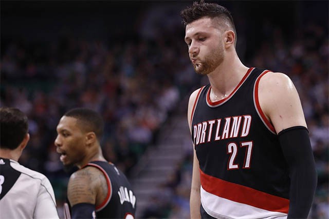 Khá bất an cho Trail Blazers khi ra sân mà không có Nurkic.