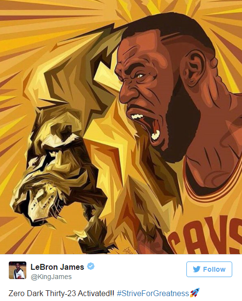 LeBron sẽ không theo dõi mạng xã hội trong 2 tháng tới