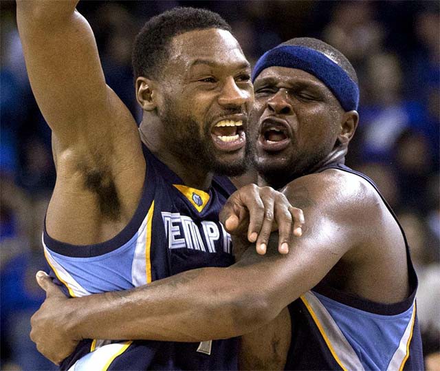 Tony Allen và Zach Randolph luôn là những cầu thủ quan trọng của Memphis trong nhiều năm qua
