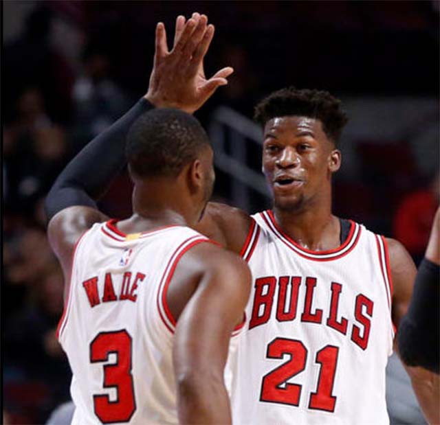 Wade-Butler là một trong những cặp đôi công thủ toàn diện nhất tại NBA mùa này.