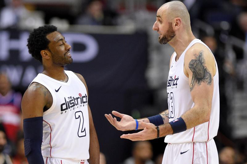 Không khó để thấy Wall đang hướng một số chỉ trích về phía Marcin Gortat.