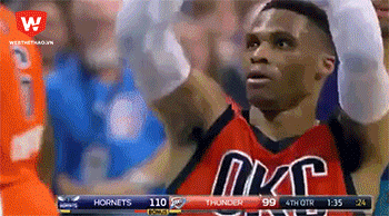 Với ý tưởng của Westbrook, 1 cú 3 and 1 dễ trở thành 3 and 2, thậm chí là 3 and 2 + n! nếu anh lại bị phạm lỗi