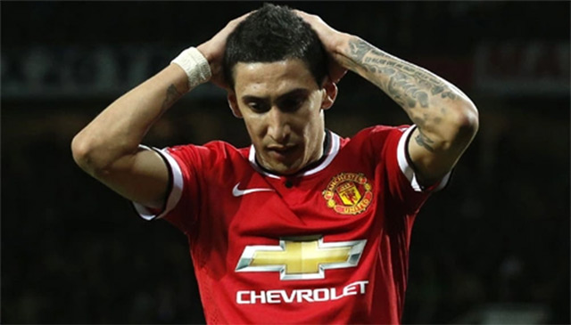 Di Maria từng chơi bóng ở Anh cho MU