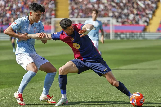 Trận đấu giữa Barca và Celta diễn ra sôi nổi