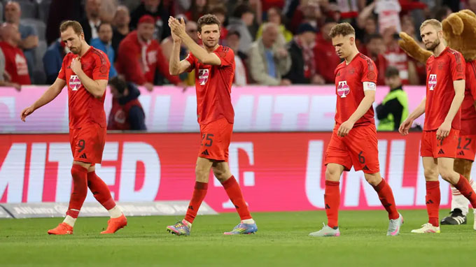  Kane và đồng đội tại Bayern phải chia điểm