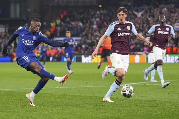 Dembele và PSG đã lọt vào bán kết Champions League
