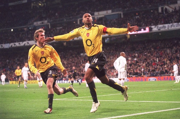 Arsenal từng loại Real Madrid ở vòng 1/8 của Champions League mùa 2005/06.
