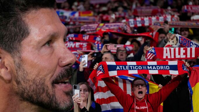 Atletico của HLV Simeone vẫn chưa đầu hàng trong cuộc đua vô địch.