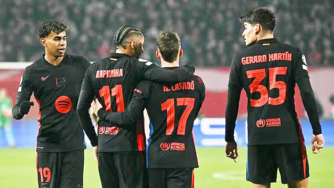 Cầu thủ Barca vừa mệt mỏi vừa thất vọng sau trận thua inter
