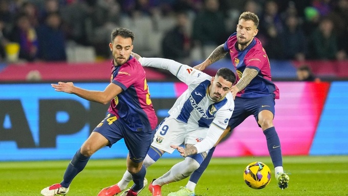 Barca từng thua Leganes trong lần duy nhất xuất phát với cặp trung vệ Inigo Martinez - Eric Garcia.
