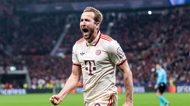Tiền đạo Harry Kane đã ghi 10 bàn ở Champions League mùa này