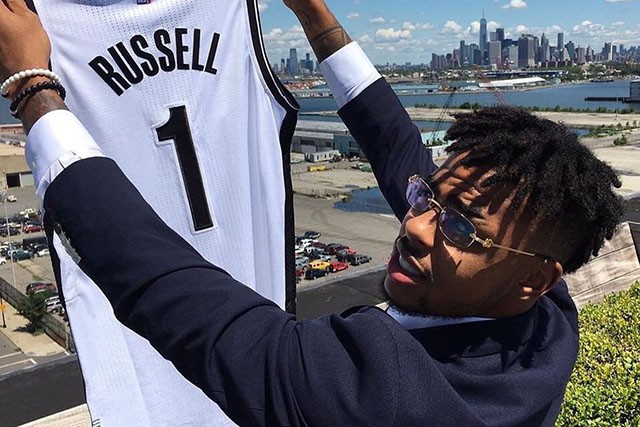 D’Angelo Russell là một trong những viên gạch đáng chú ý đầu tiên của quá trình xây dựng lại đội hình Brooklyn Nets