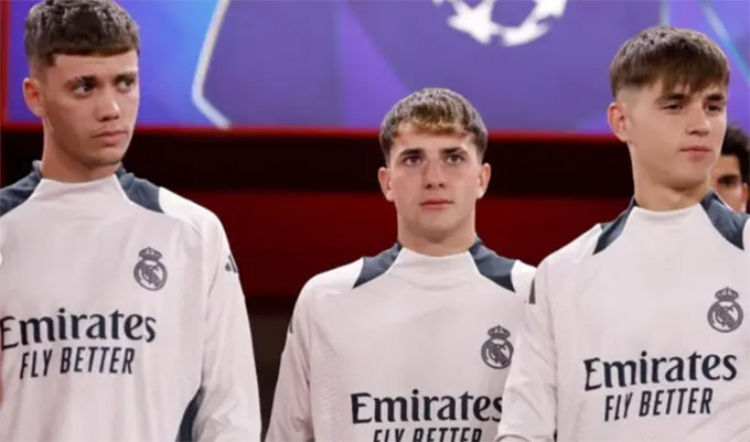 Cầu thủ mới 17 tuổi Dani Yanez được gọi lên đội một thay thế Rodrygo vào phút chót