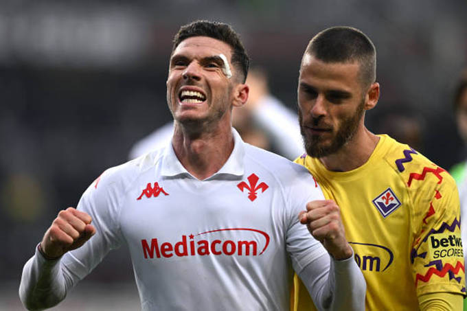 David de Gea trong màu áo Fiorentina 
