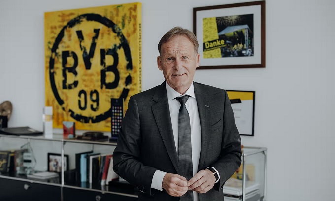 Hans-Joachim Watzke đã chứng kiến mọi thăng trầm của Dortmund