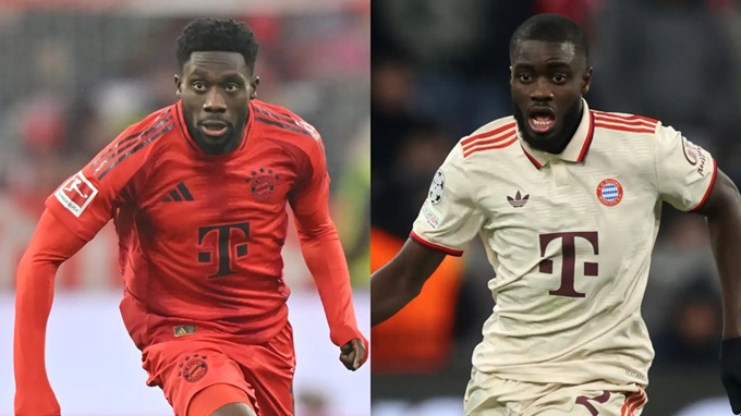 Bayern đón tin sốc với chấn thương nghiêm trọng của Alphonso Davies và Dayot Upamecano
