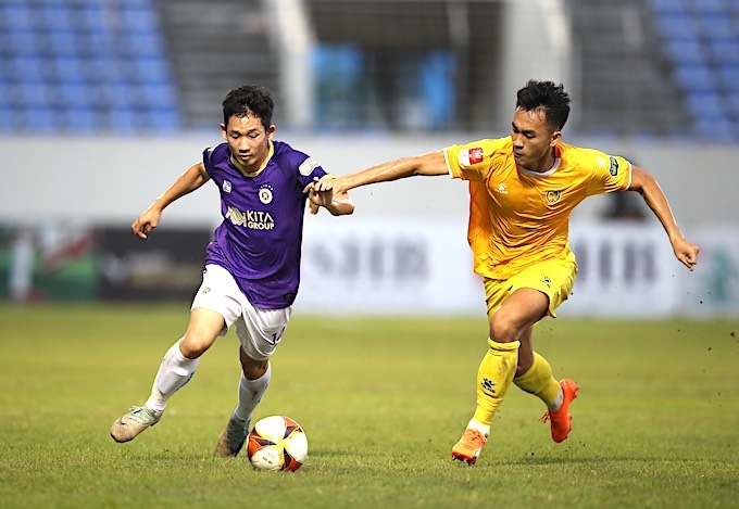 Trận đấu giữa Hà Nội vs Quảng Nam cũng rất được chờ đợi - Ảnh: Đức Cường 
