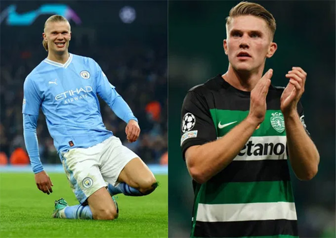 Haaland lập cú đúp vào lưới Courtois trong trận lượt đi nhưng Man City vẫn thua ngược 2-3