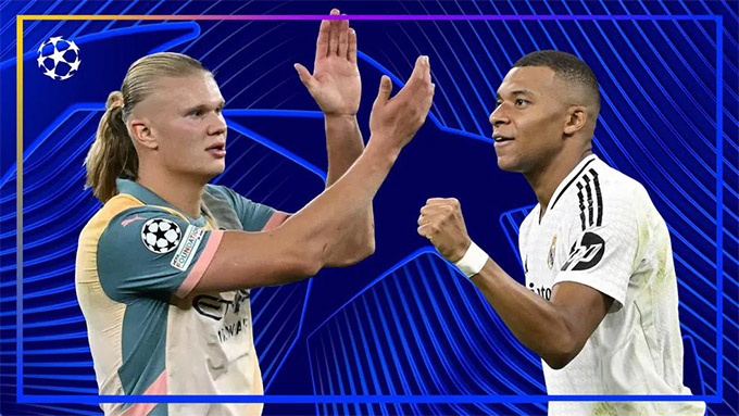 Cuộc tái ngộ lần này giữa Erling Haaland và Kylian Mbappe rất đáng được chờ đợi