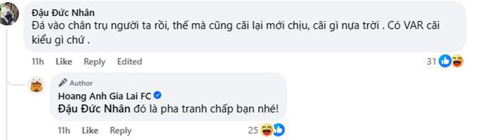 CĐV HAGL bất bình trước cách phản ứng của CLB HAGL 