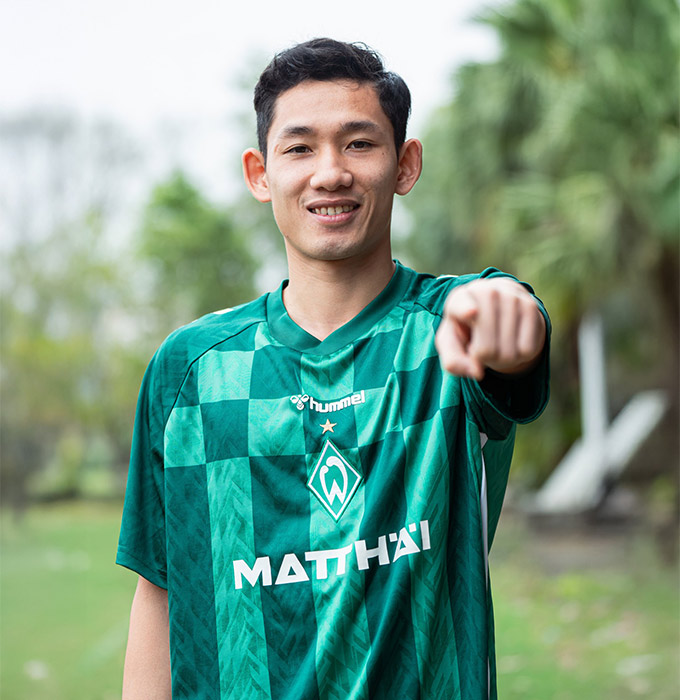 Hai Long chia sẻ về lần khoác áo Werder Bremen 