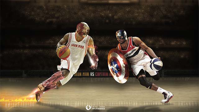 Nếu John Wall được ví với Captain American thì James Harden đích thực là một  ironman của NBA.