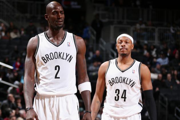 Garnett và Pierce không thực sự thành công tại Brooklyn