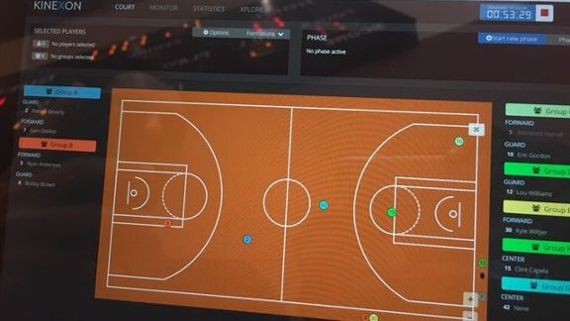 Rockets giám sát cầu thủ bằng thiết bị của Kinexon