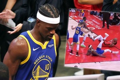 Jimmy Butler ngã cực đau, buộc phải nghỉ thi đấu: Đã có tình huống chơi xấu của Houston?