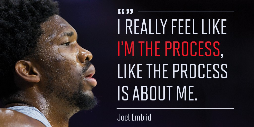 Embiid là cầu nối đặc biệt giữa người hâm mộ và BLĐ Sixers