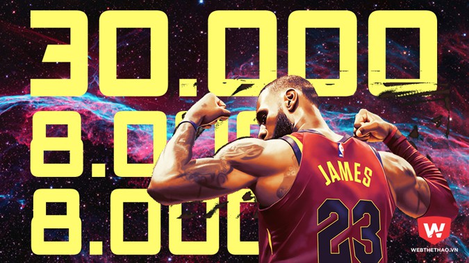 Đây là những con số chưa từng ai đạt được tại NBA.