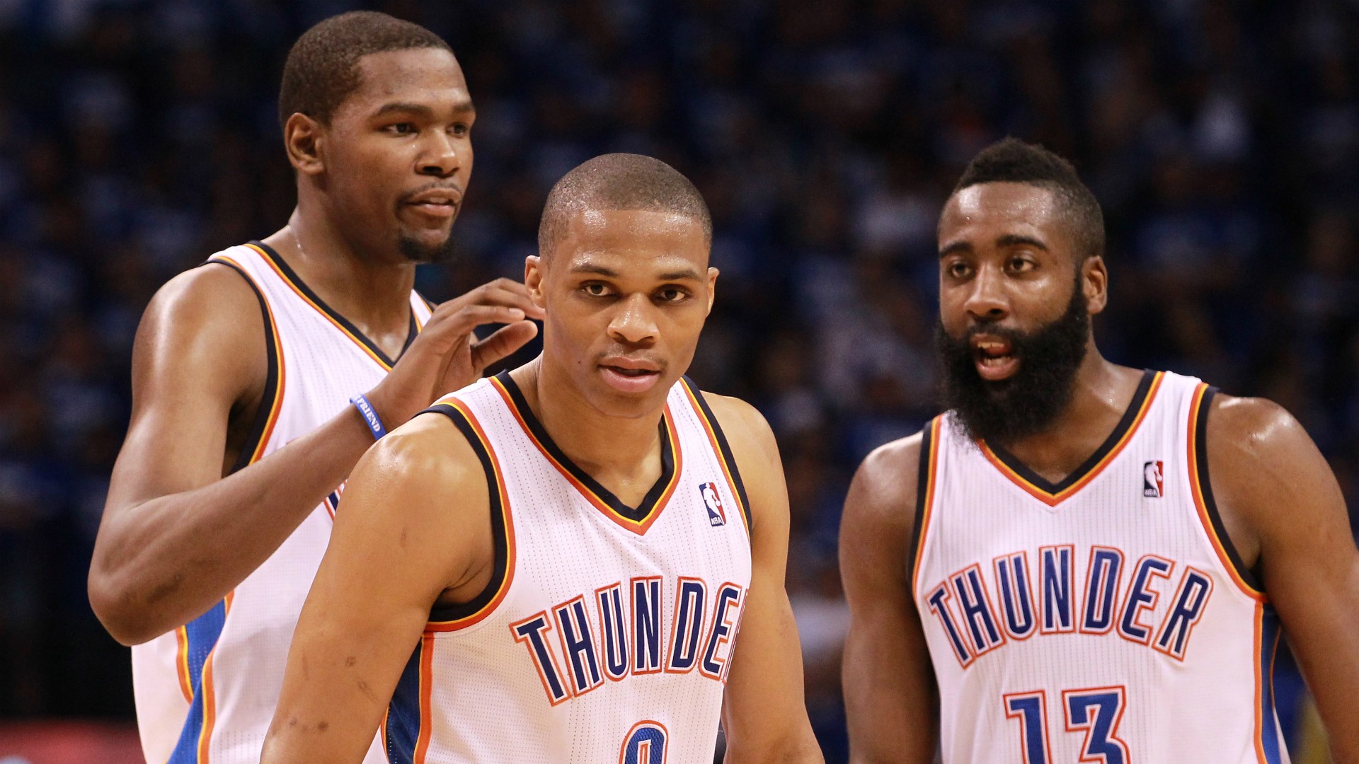 Big 3 một thời của OKC: Durant, Westbrook và Harden
