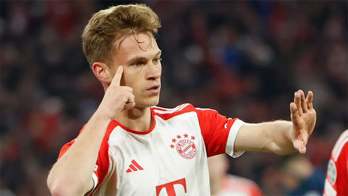 Kimmich tiếp tục ở lại Bayern