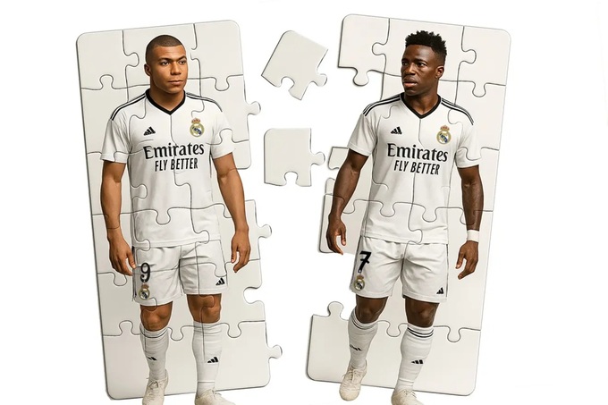 Kylian Mbappe có thể tỏa sáng mà không cần Vinicius Jr
