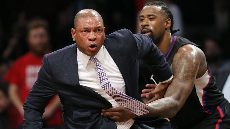 HLV Doc Rivers nổi nóng trong trận đấu với Brooklyn Nets