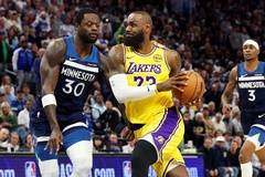 Từ chối 38 điểm lịch sử của LeBron James, Minnesota Timberwolves hạ Lakers ở Game 3