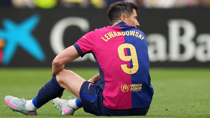 Lewandowski sẽ phải ngồi ngoài 3 tuần