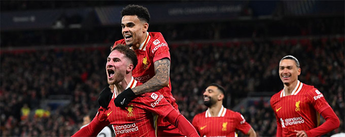 Liverpool đụng trúng đối thủ đang thăng hoa PSG tại vòng 1/8 Champions League