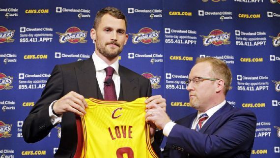 Griffin góp công lớn mang Kevin Love về Cleveland