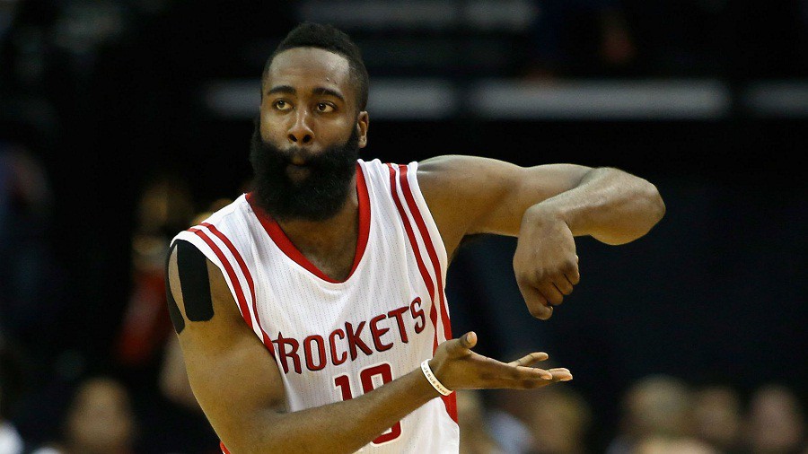 James Harden là ngôi sao nổi bật nhất của Rockets